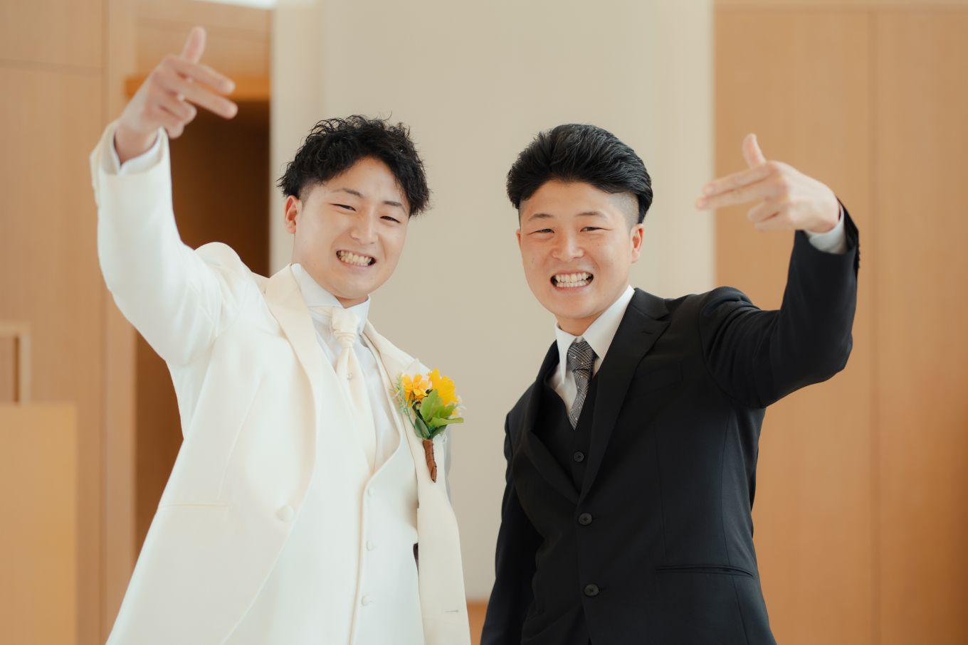 皆様に見守られながらのアットホームな結婚式！